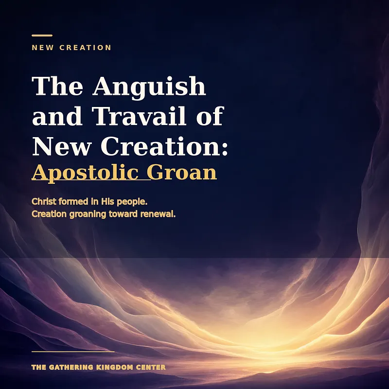Cover art for The Anguish and Travail of New Creation